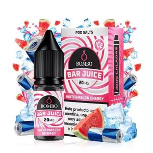 WATERMELON ENERGY 10ML – BAR JUICE BY BOMBO SALTS