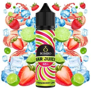 AROMA STRAWBERRY LIME ICE 12ML LONGFILL – BOMBO BAR JUICE