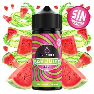 AROMA WATERMELON MAX SIN ICE 24ML LONGFILL – BOMBO BAR JUICE