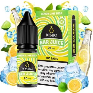 LEMON LIME SODA ICE 10ML – BOMBO BAR JUICE SALTS