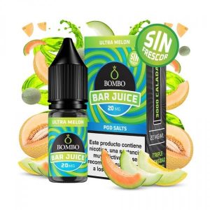 ULTRA MELON SIN FRESCOR 10ML – BOMBO BAR JUICE SALTS