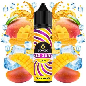 AROMA TRIPLE MANGO ICE 12ML LONGFILL – BOMBO BAR JUICE