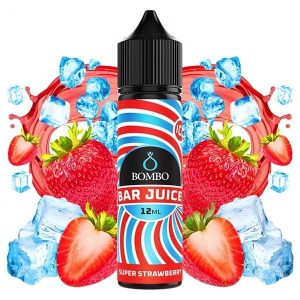 AROMA SUPER STRAWBERRY ICE 12ML LONGFILL – BOMBO BAR JUICE