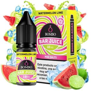 WATERMELON LIME ICE 10ML – BOMBO BAR JUICE SALTS