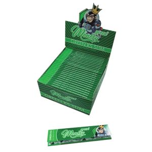 PAPEL MONKEY KING SIZE SLIM GREEN