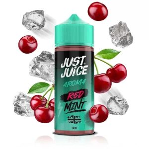 AROMA MINT RANGE RED 24ML LONGFILL – JUST JUICE