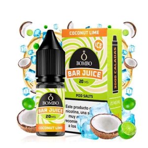 COCONUT LIME ICE 10ML – BOMBO BAR JUICE SALTS