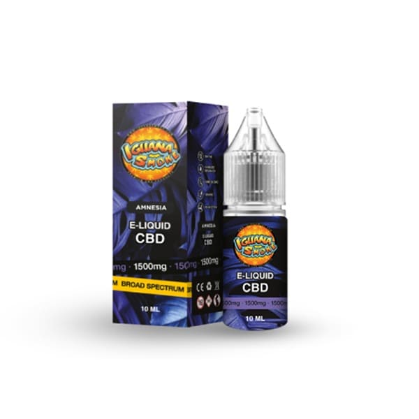 AMNESIA E-LIQUID 1.500/2.500MG CBD 10ML - IGUANA SMOKE
