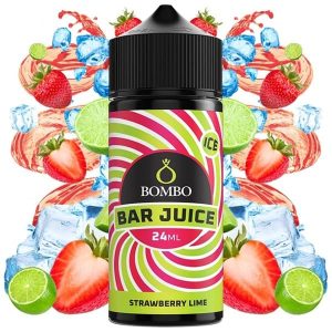 AROMA STRAWBERRY LIME ICE 24ML LONGFILL – BOMBO BAR JUICE