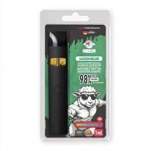 WATERMELON 98% H3 DESECHABLE 1ML - SHEESH