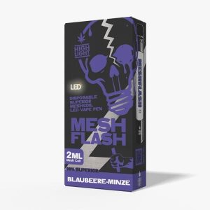 MESH FLASH 98% H2 BLAUBEERE MINZE 2ML - HIGH LIGHT