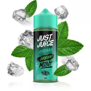 AROMA MINT RANGE GREEN 24ML LONGFILL – JUST JUICE