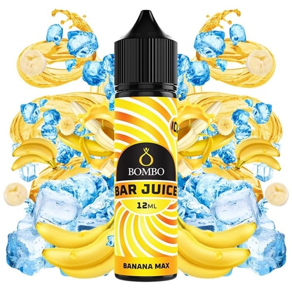 AROMA BANANA MAX ICE 12ML LONGFILL – BOMBO BAR JUICE