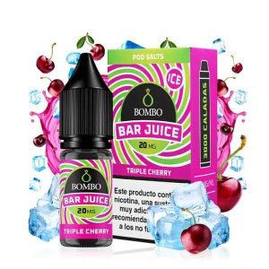 TRIPLE CHERRY ICE 10ML – BOMBO BAR JUICE SALTS