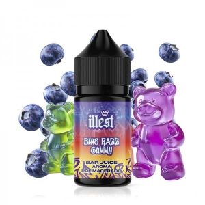 AROMA BLUE RAZZ GUMMY 5ML MINILONGFILL – ILLEST