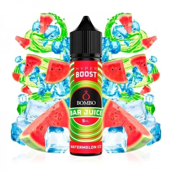 AROMA WATERMELON ICE 5ML/60 LONGFILL – BOMBO BAR JUICE HYPER BOOST