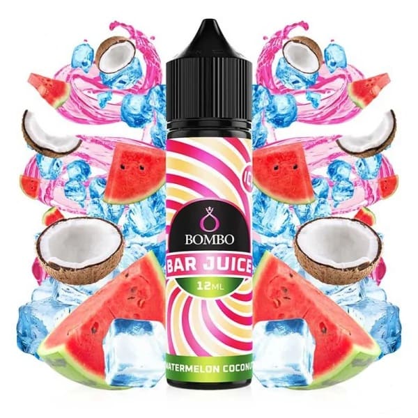 AROMA WATERMELON COCONUT ICE 12ML LONGFILL – BOMBO BAR JUICE