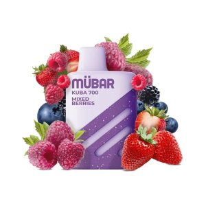 DESECHABLE MIXED BERRIES – MÜBAR 700 ZERO NICOTINA