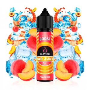 AROMA PEACH ICE 5ML/60 LONGFILL – BOMBO BAR JUICE HYPER BOOST