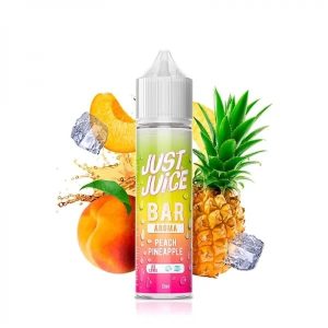 AROMA PEACH PINEAPPLE ICE 12ML/60 LONGFILL – JUST JUICE BAR