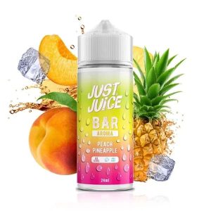 AROMA PEACH PINEAPPLE ICE 24ML/120 LONGFILL - JUST JUICE BAR