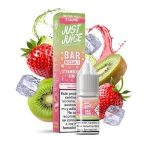 STRAWBERRY KIWI ICE 10ML – JUST JUICE BAR BELOW ZERO SALTS